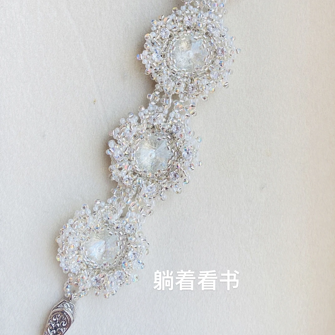 选色拍【1.5扁隔珠-1.6古董珠毕加索魔童降世】串珠