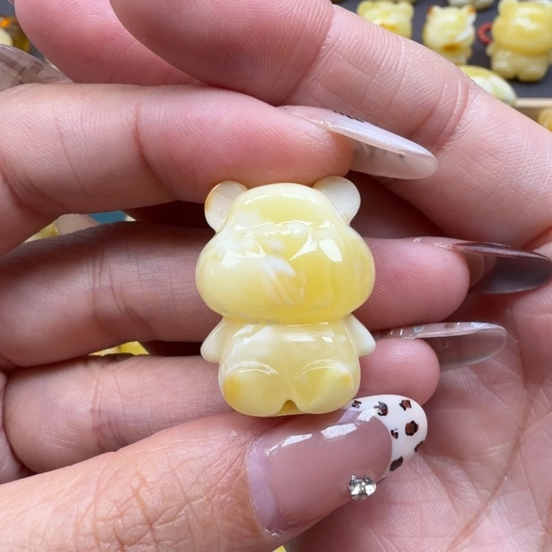 琥珀未镶嵌裸石蜜蜡