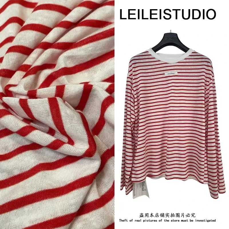 LEILEISTUDIO慵懒舒适长袖显瘦防晒T恤82588#