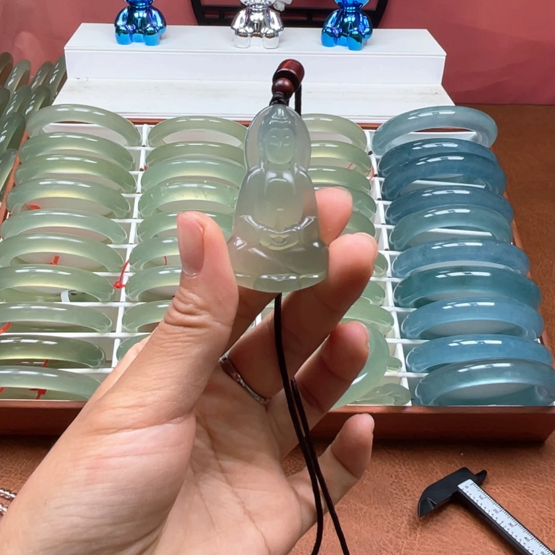 优***美未镶嵌蛇纹石玉手镯