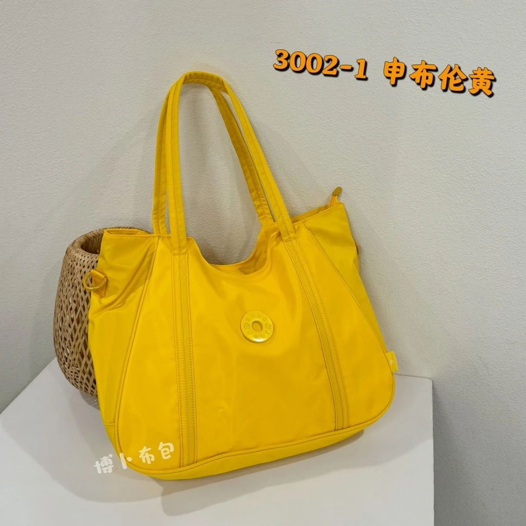 博卜肩包潮流防水学院风简约单肩包夹层拉链袋托特包小众百搭时尚