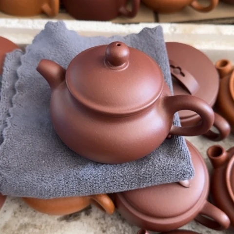 紫砂茶壶柔**水底槽清料240cc