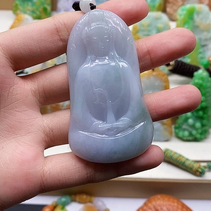 颈饰未镶嵌翡翠翡翠A货