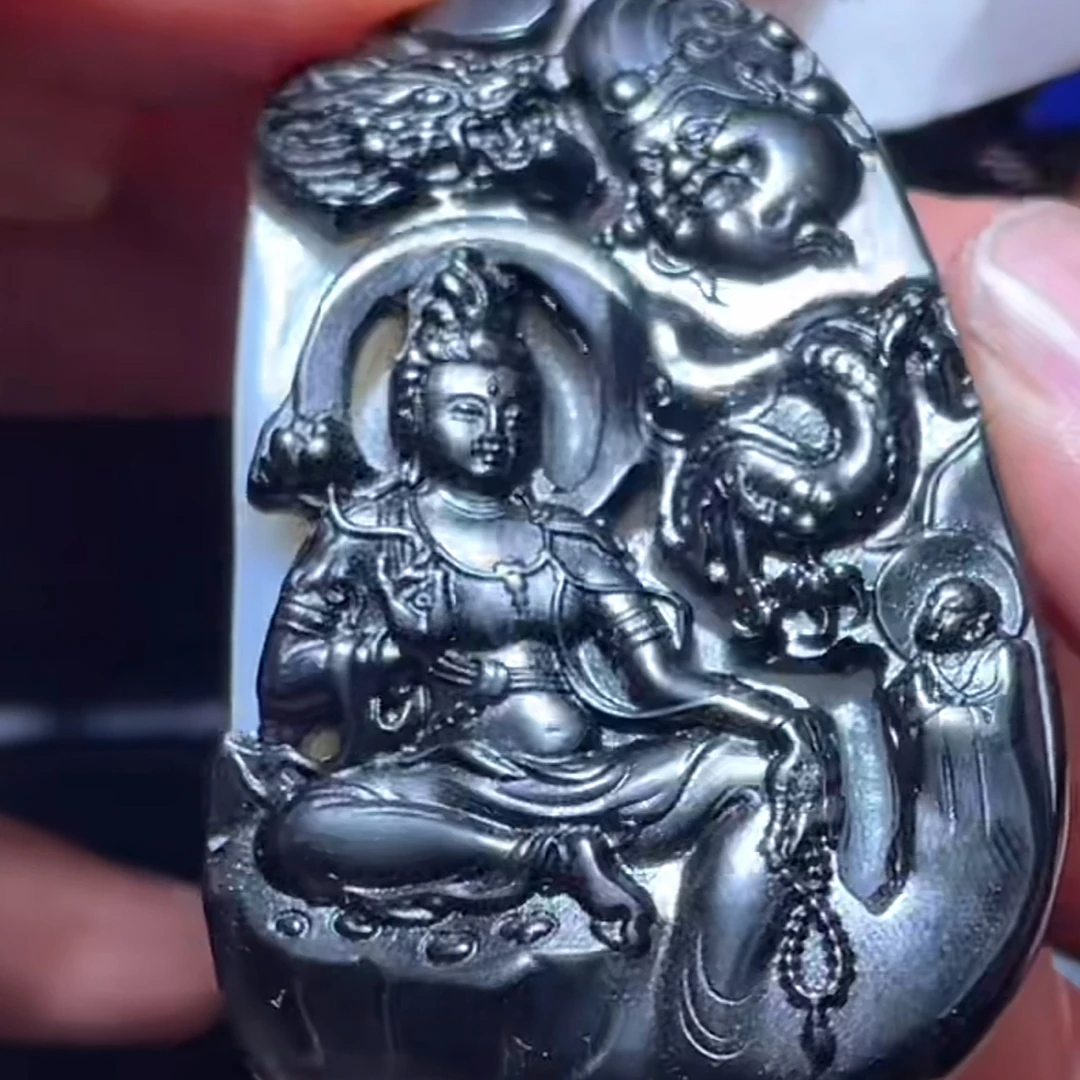 和田玉玉石挂件 d1230拍一发一