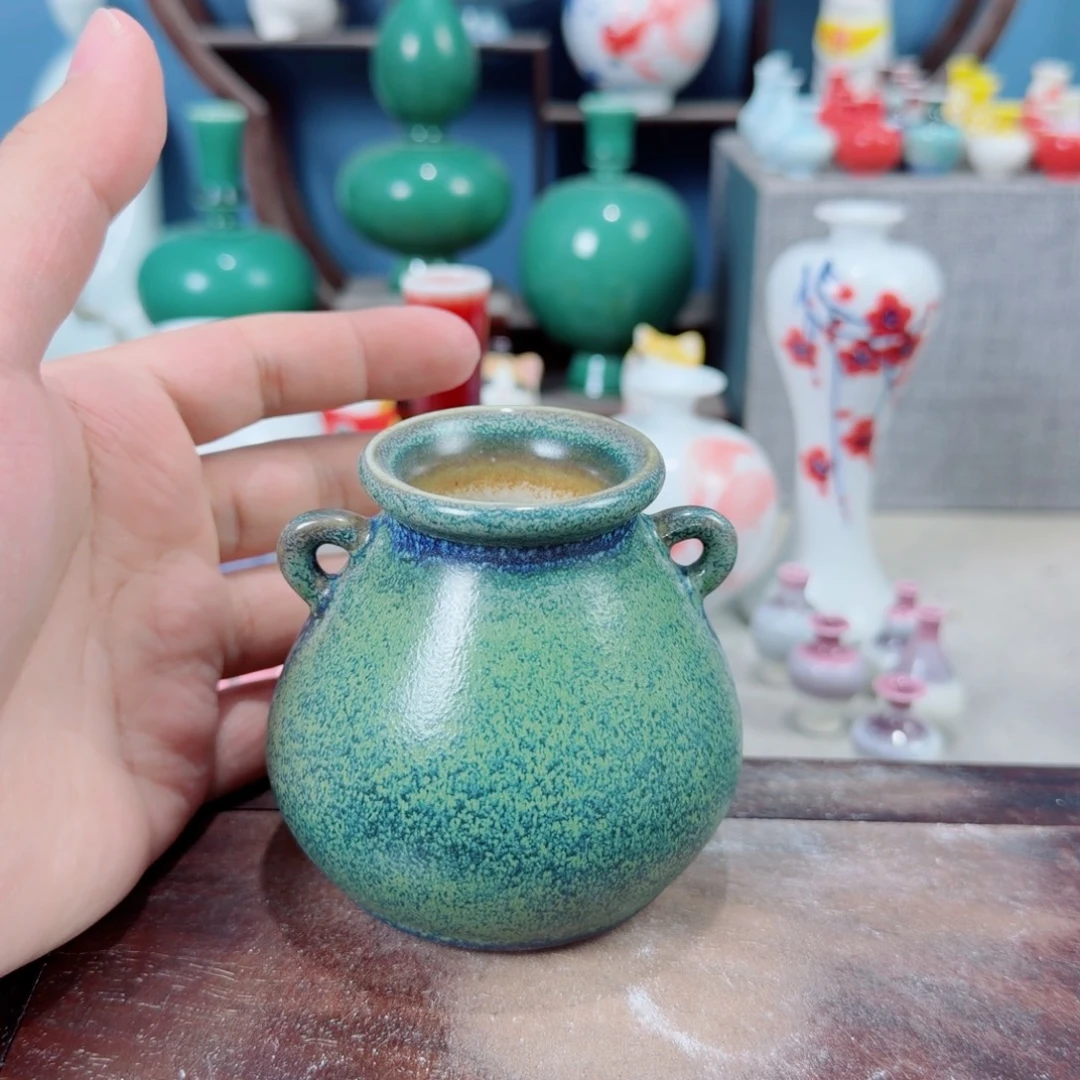 陶瓷手工小花器摆件
