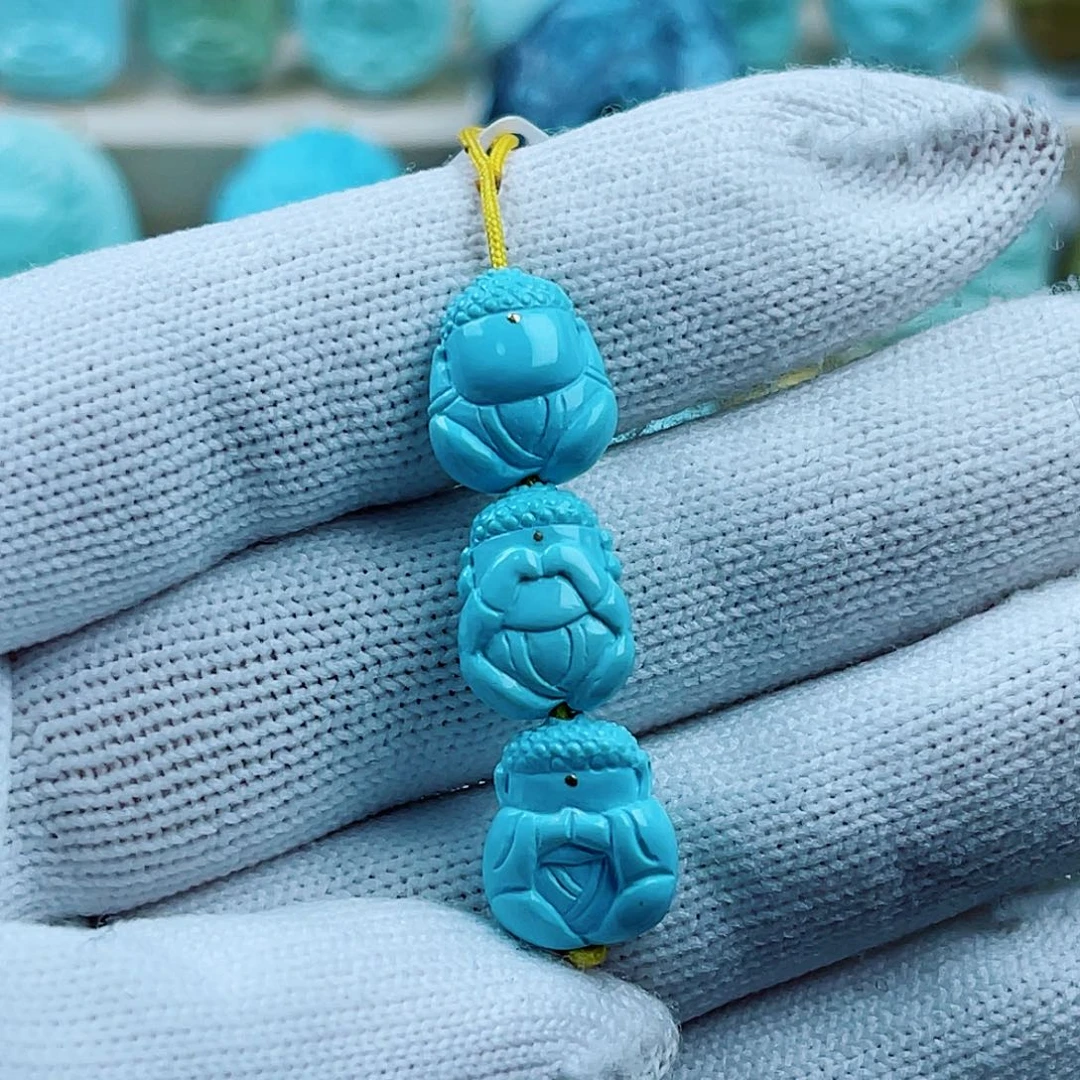 绿松石未镶嵌珠宝奇石