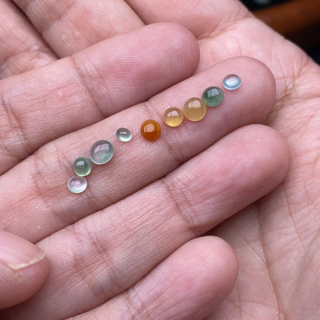 【闪购商品】翡翠耳饰未镶嵌我要