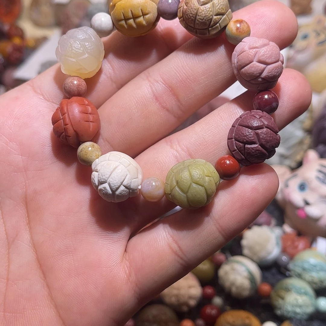 未镶嵌手串石英质玉