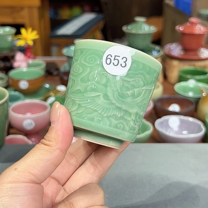 龙泉敬悦青瓷品茗杯
