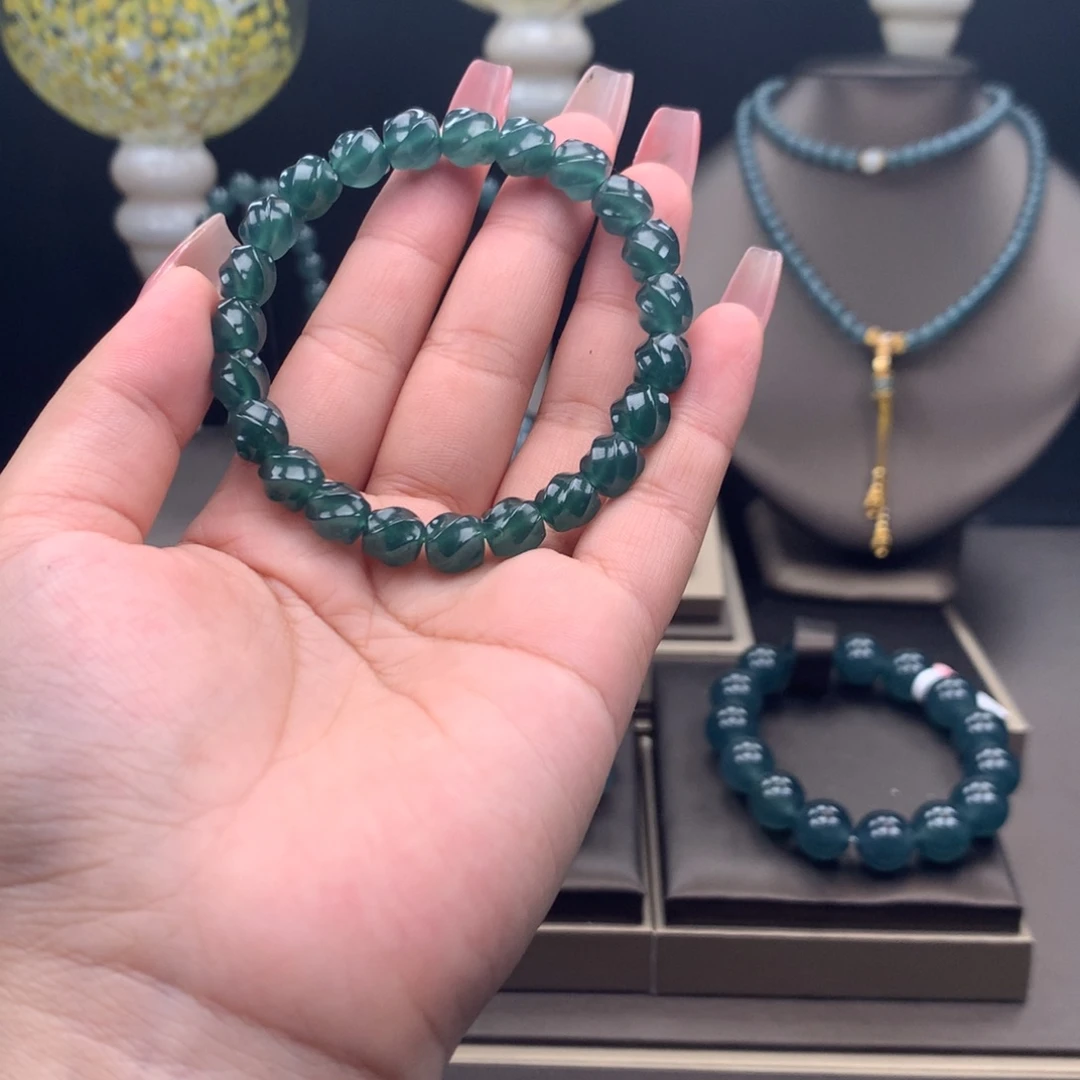 未镶嵌手链翡翠卡8.5m m喜璇新品