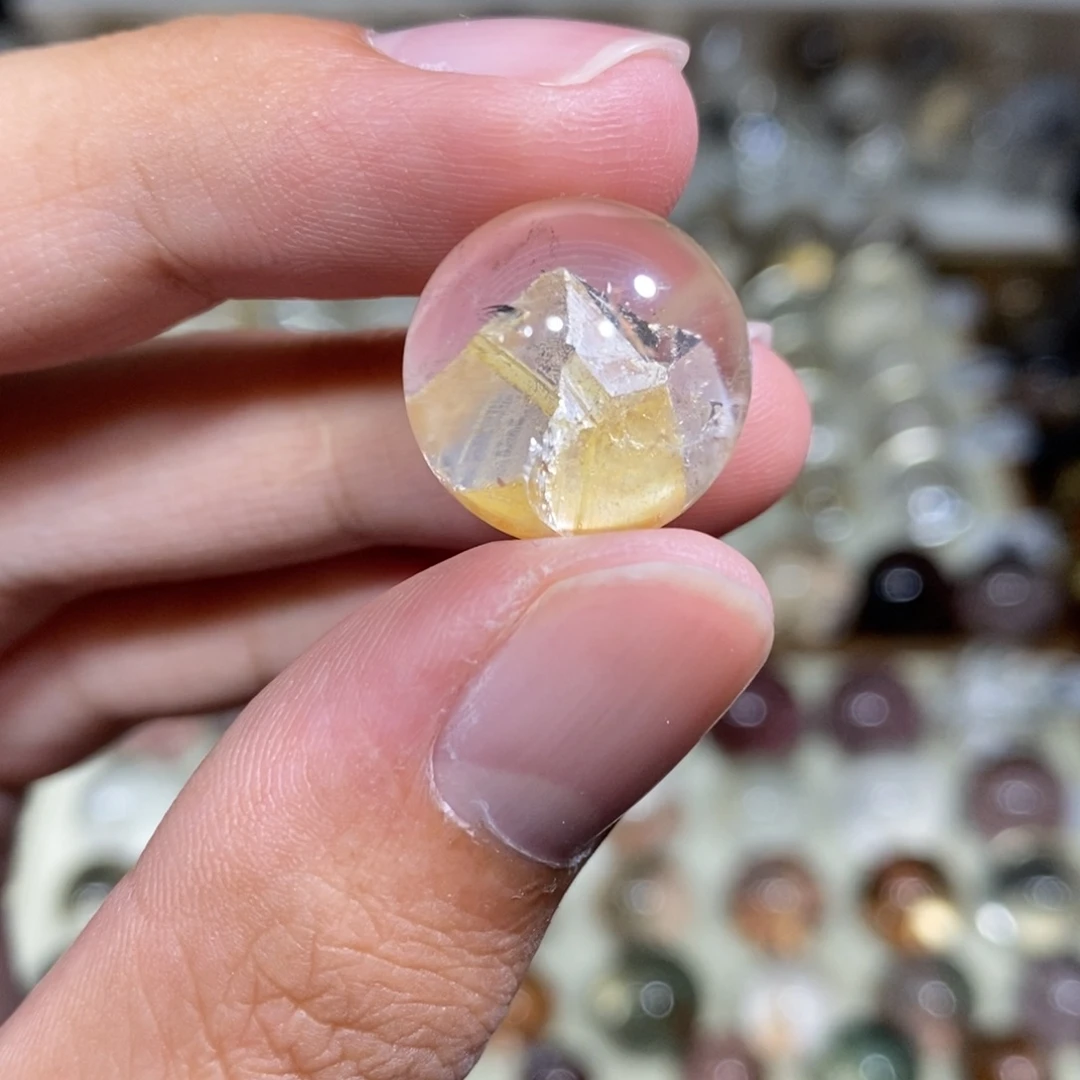 珠宝半成品未镶嵌水晶16.5m
