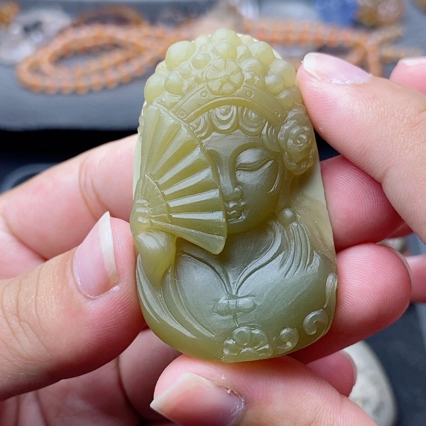 【闪购商品】未镶嵌定制石英质玉吊坠