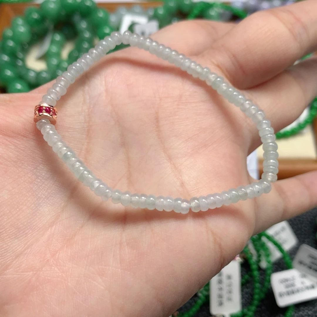 未镶嵌手链翡翠翡翠