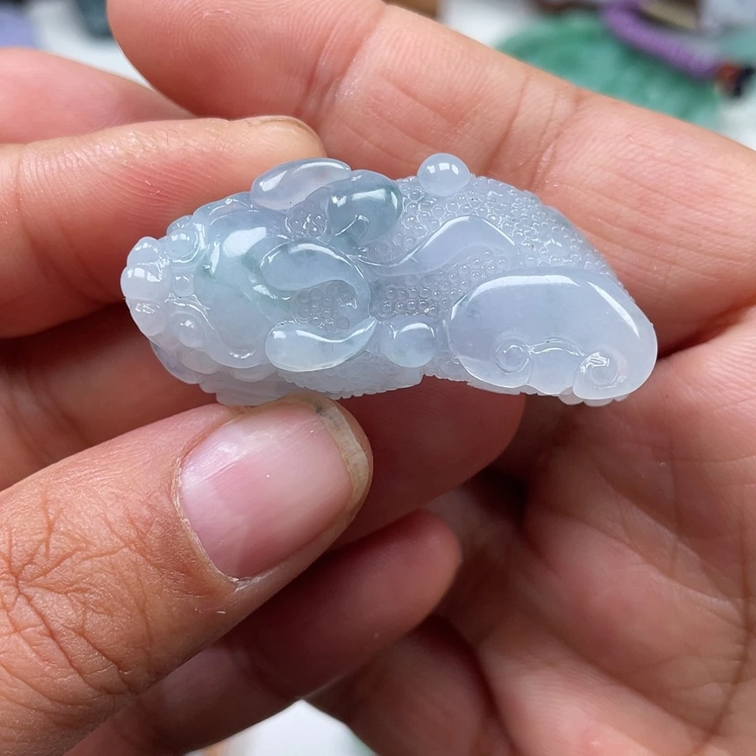 颈饰未镶嵌翡翠翡玉缘翡翠