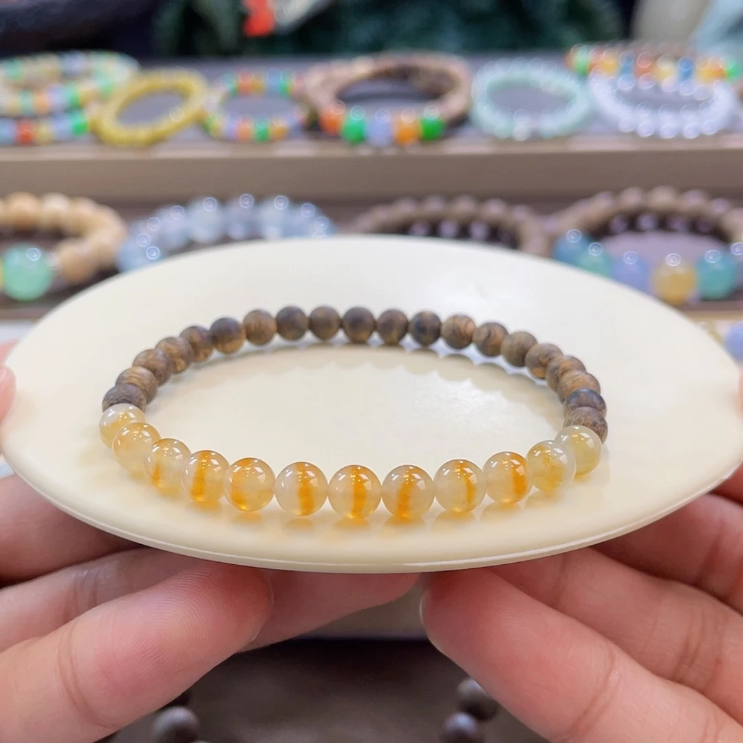 【闪购商品】翡翠未镶嵌颈饰鸳鸯黄