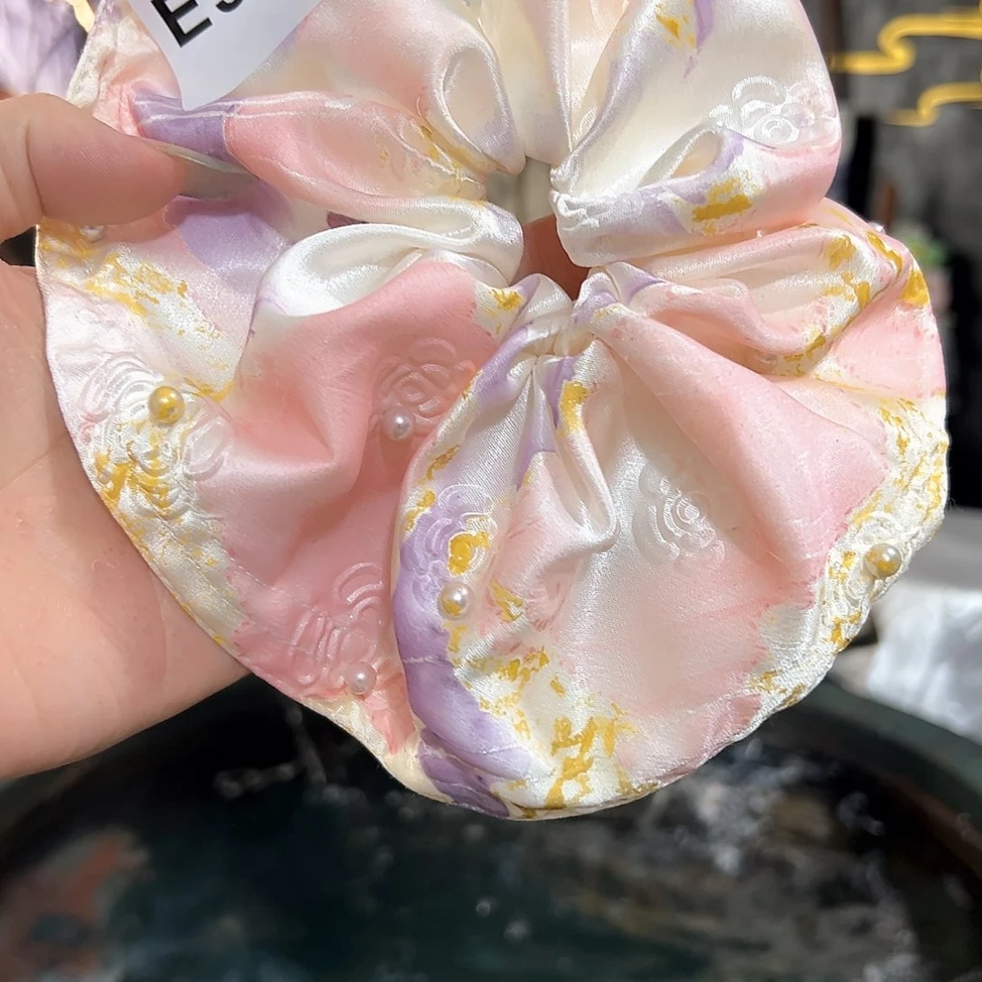 ?***?571精品圆饼发圈手作