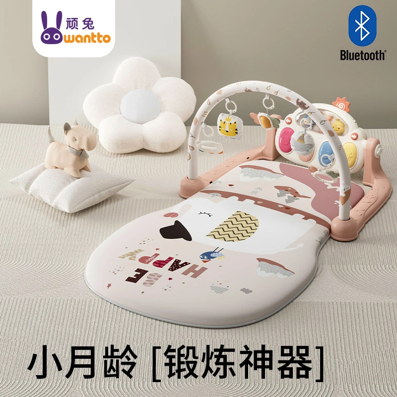 婴儿脚踏钢琴健身架学步车0一1岁3个月6益智早教新生幼儿宝宝玩具