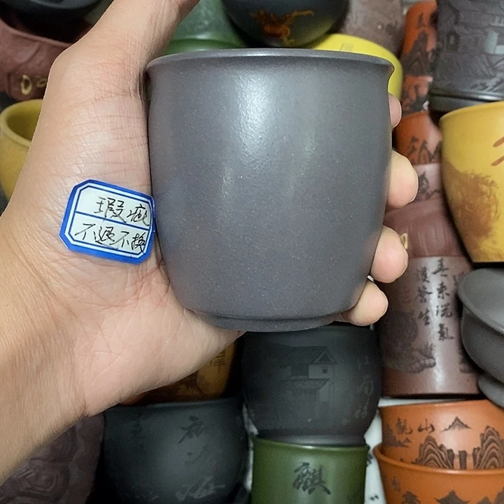 茶杯紫砂瑕疵不退不换