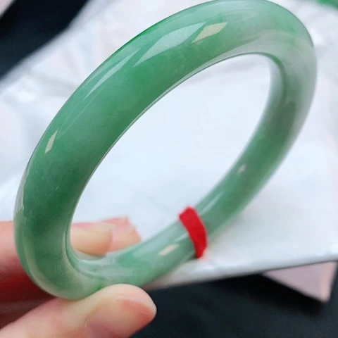 未镶嵌手镯翡翠56圆条882255