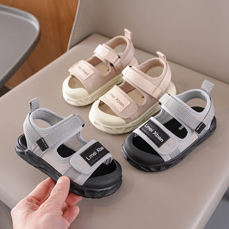 宝宝小童0-2岁婴幼儿夏季婴儿鞋软底防滑不掉跟男童女童女宝透气