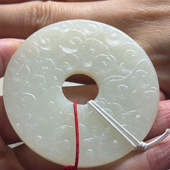 和田玉挂件未镶嵌海*