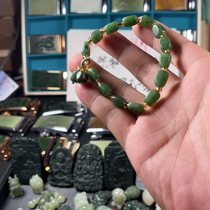 未镶嵌和田玉珠宝半成品