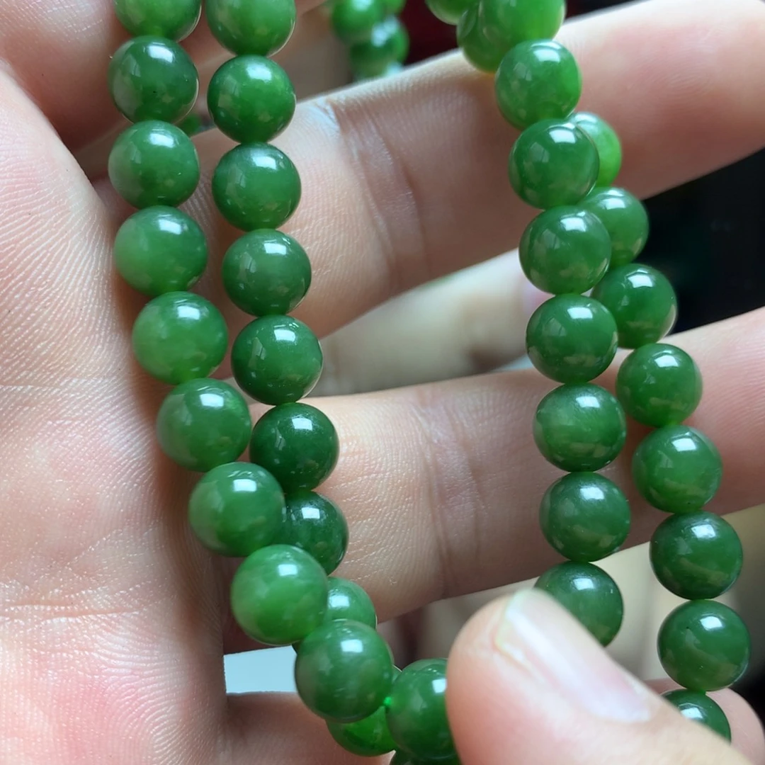 【闪购商品】颈饰未镶嵌和田玉（碧玉）