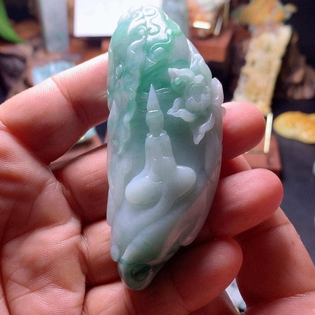 定制翡翠未镶嵌开**多翡翠