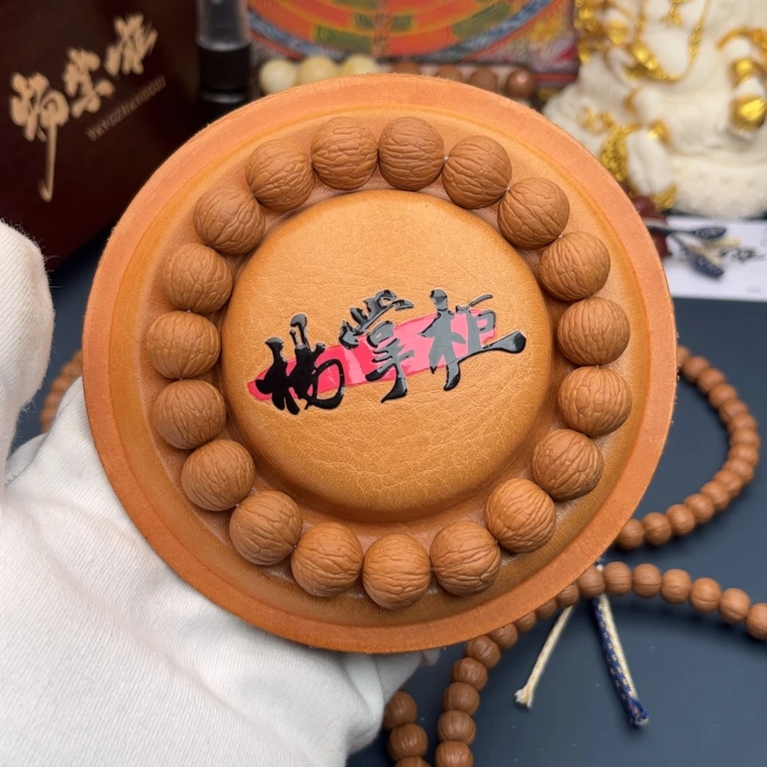 °***吊坠猴头核桃13磨盘凤羽