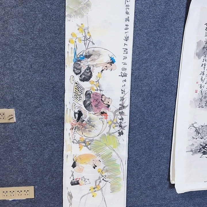 国画国画人物作品