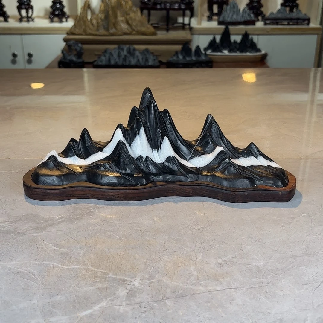 x***3灵璧石手工雕刻奇石摆件