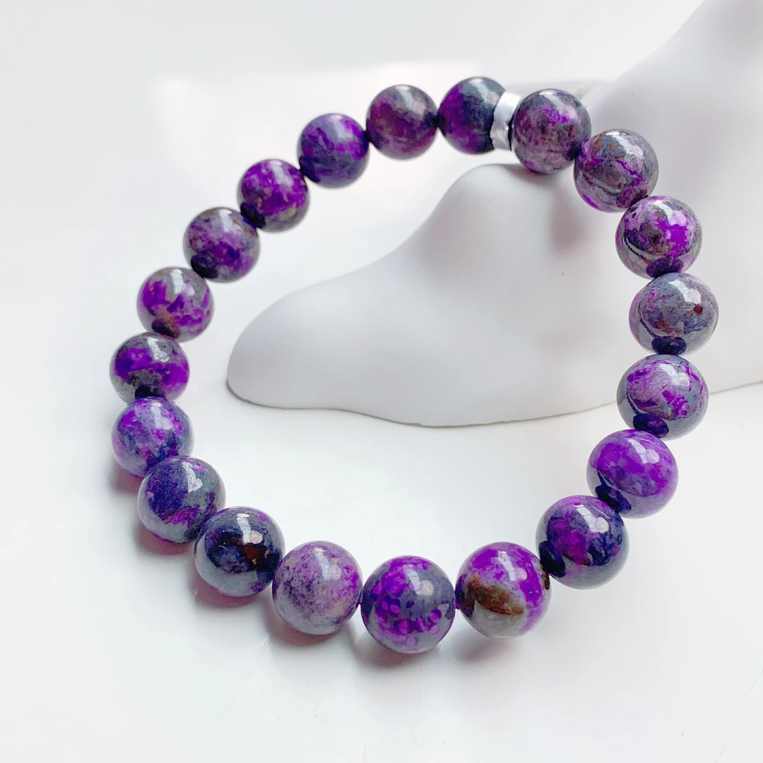 X匡氏推荐 泥地樱花紫手链9mm Z-HL-A8455（多样性发一）