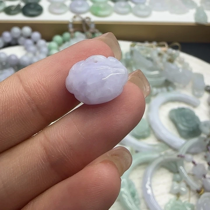 未镶嵌手链翡翠锁