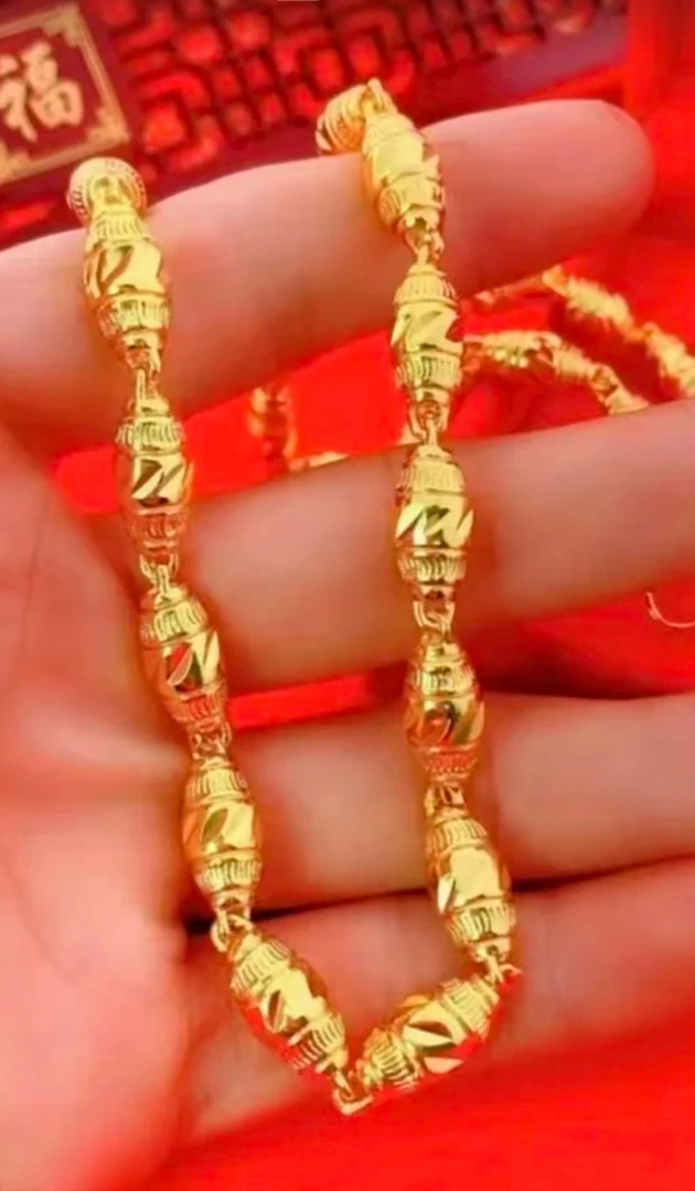 合金项链 K8时尚潮流橄榄项链