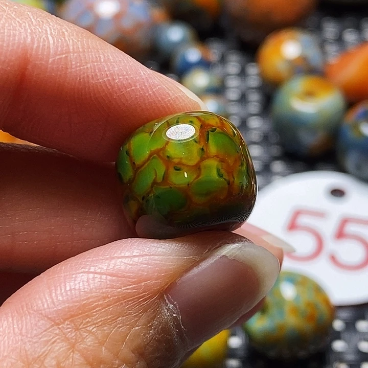 龙***舞玛瑙/玉髓未镶嵌颈饰