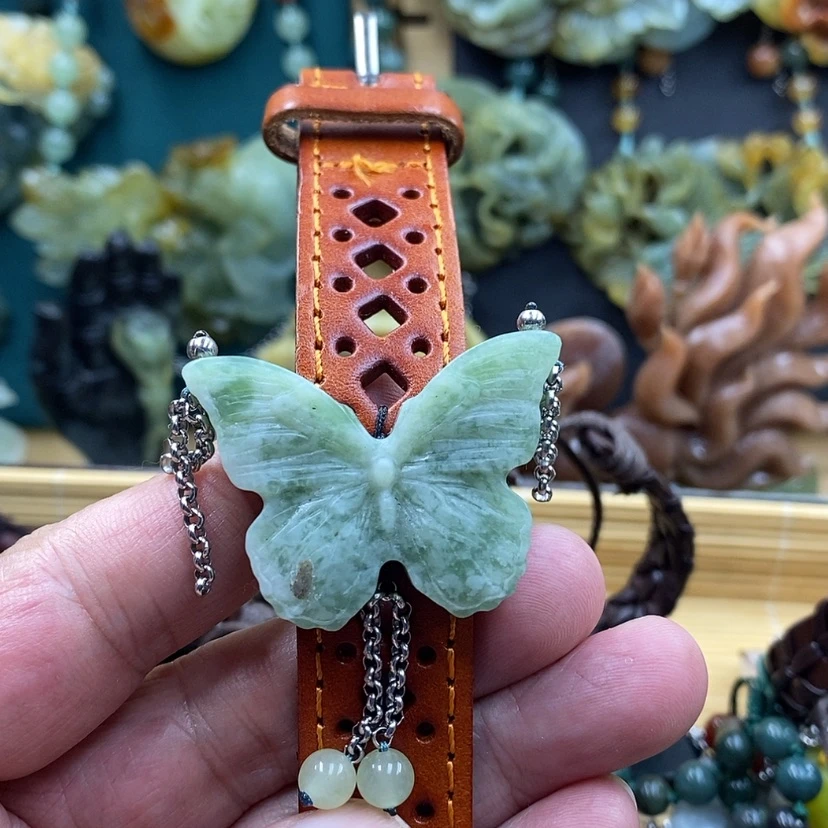 【闪购商品】未镶嵌岫玉手牌