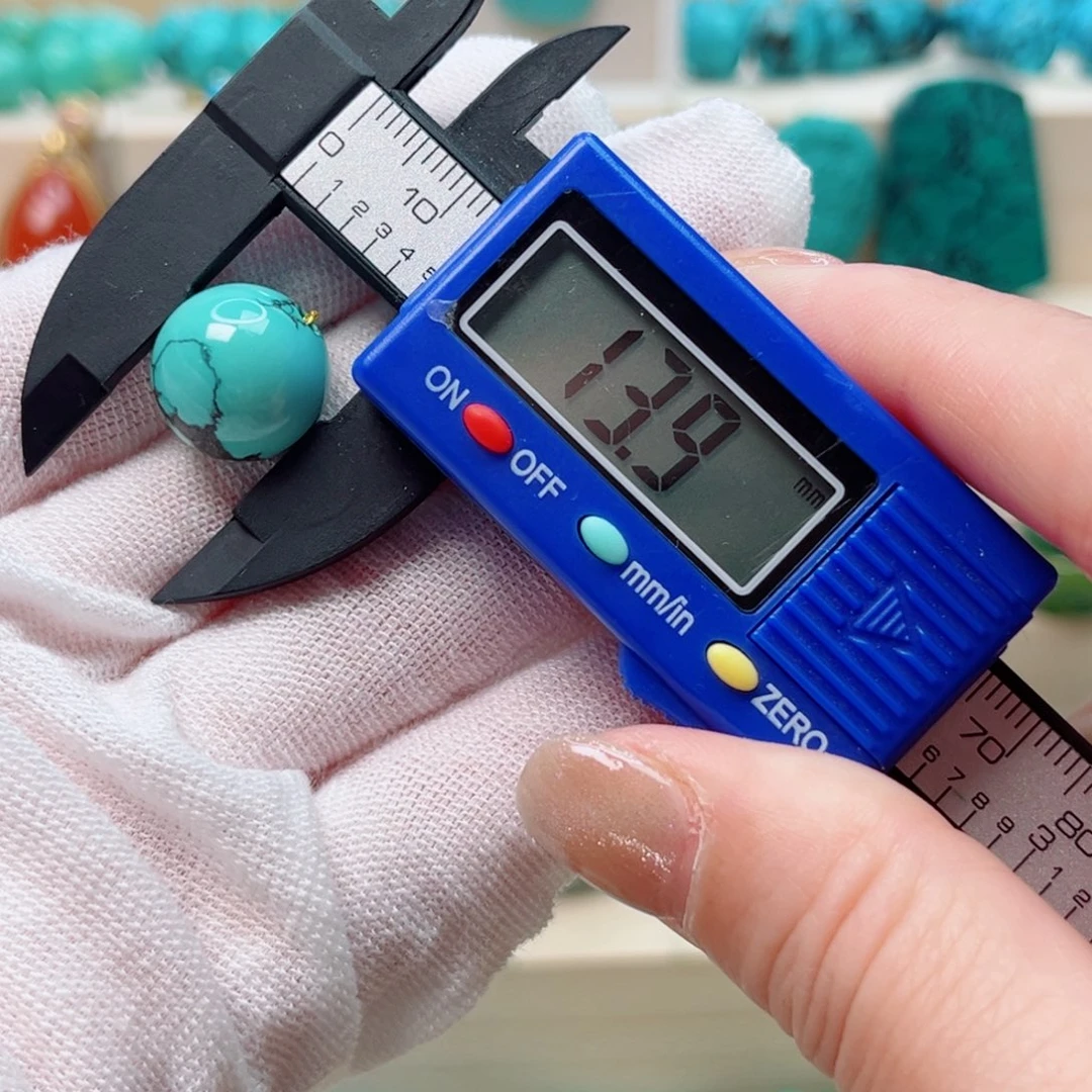 绿松石圆珠未镶嵌