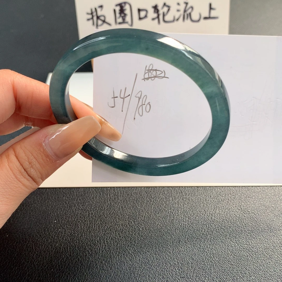 翡翠未镶嵌手镯天然翡翠