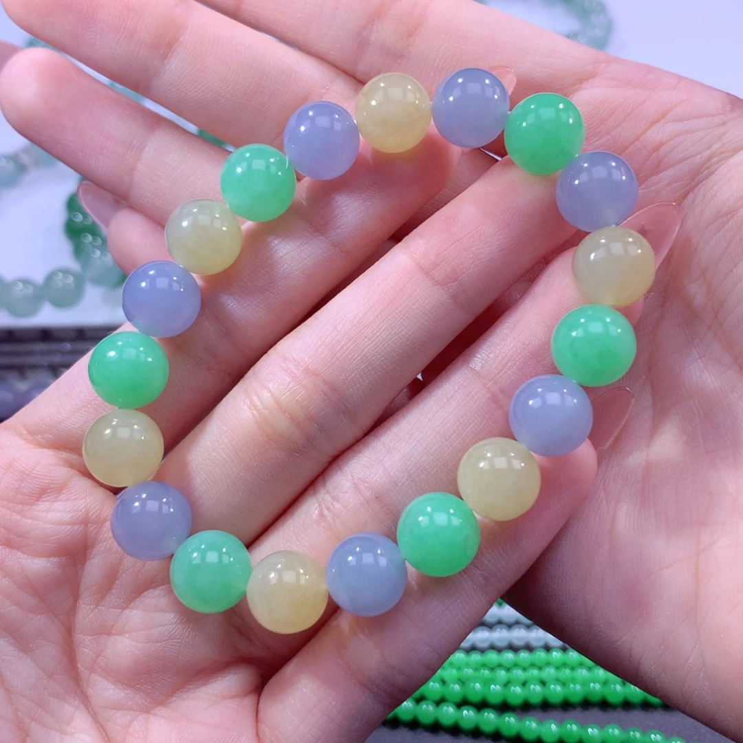 未镶嵌手链翡翠翡翠