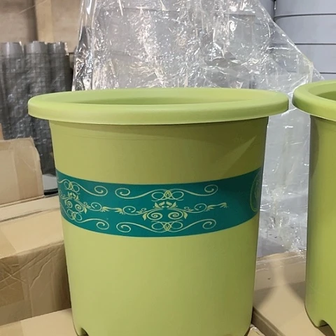 树脂印花四季8号5个绿无托