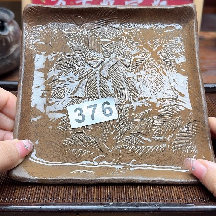 纯手工制作粗陶茶具