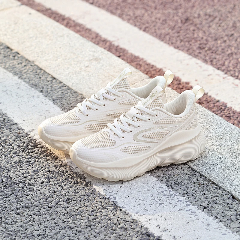 佩斯熊猫轻便春夏减震运动鞋情侣跑步鞋单网面软底夏季男鞋女鞋