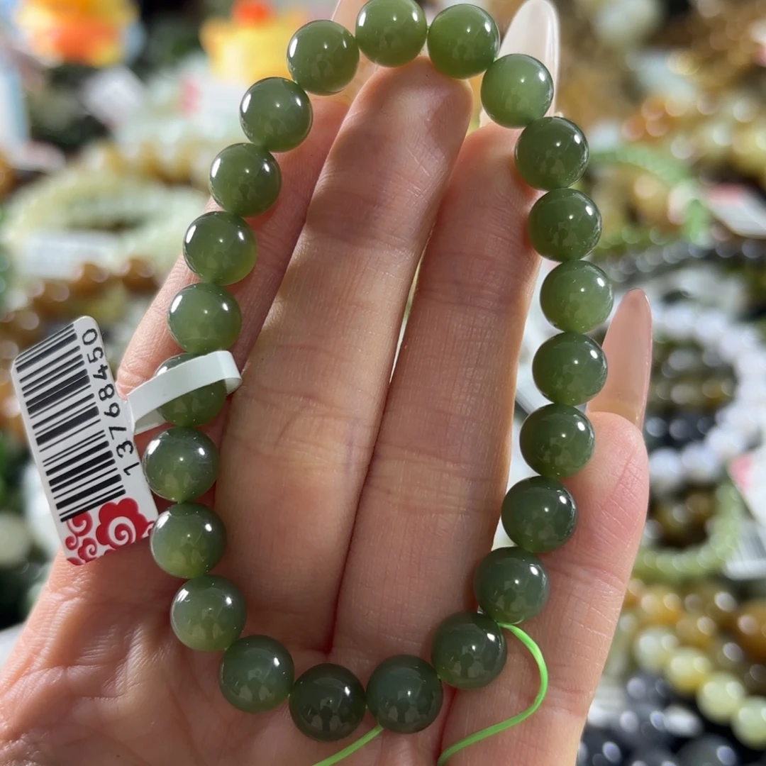 和田玉未镶嵌手串164