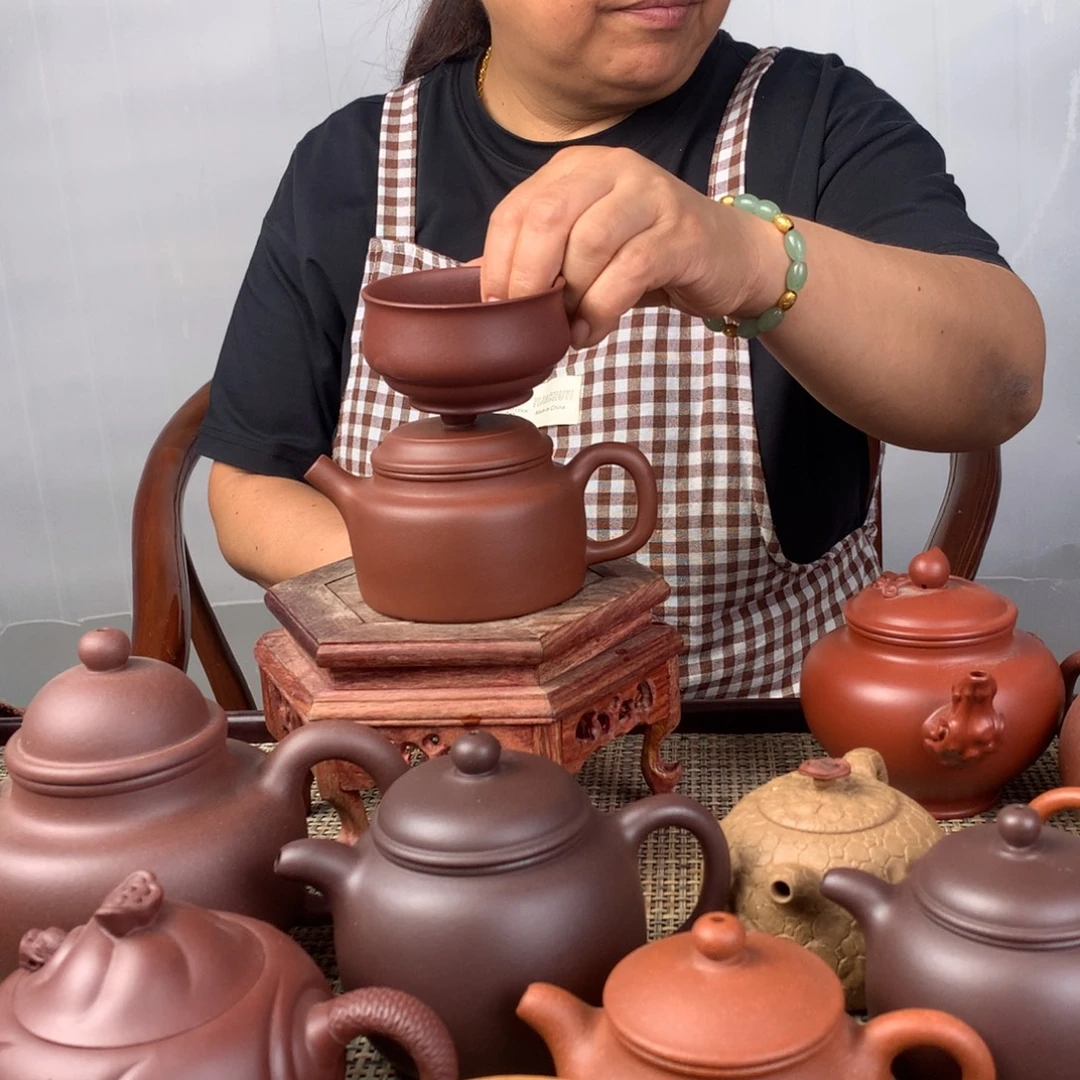 鹿***清茶壶紫砂宜兴紫砂壶茶壶原矿紫砂壶