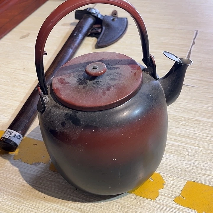 蜜安罐瓷香炉锡茶则