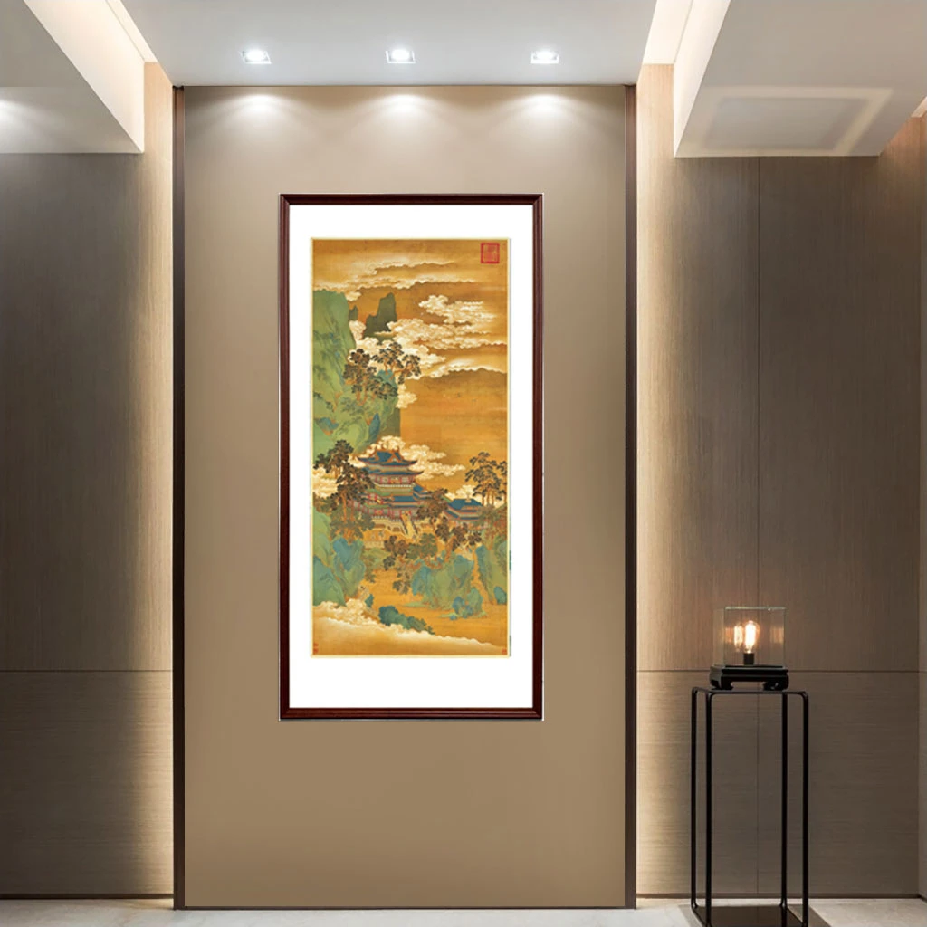 {仙山楼阁}客厅装饰画卧室玄关茶室