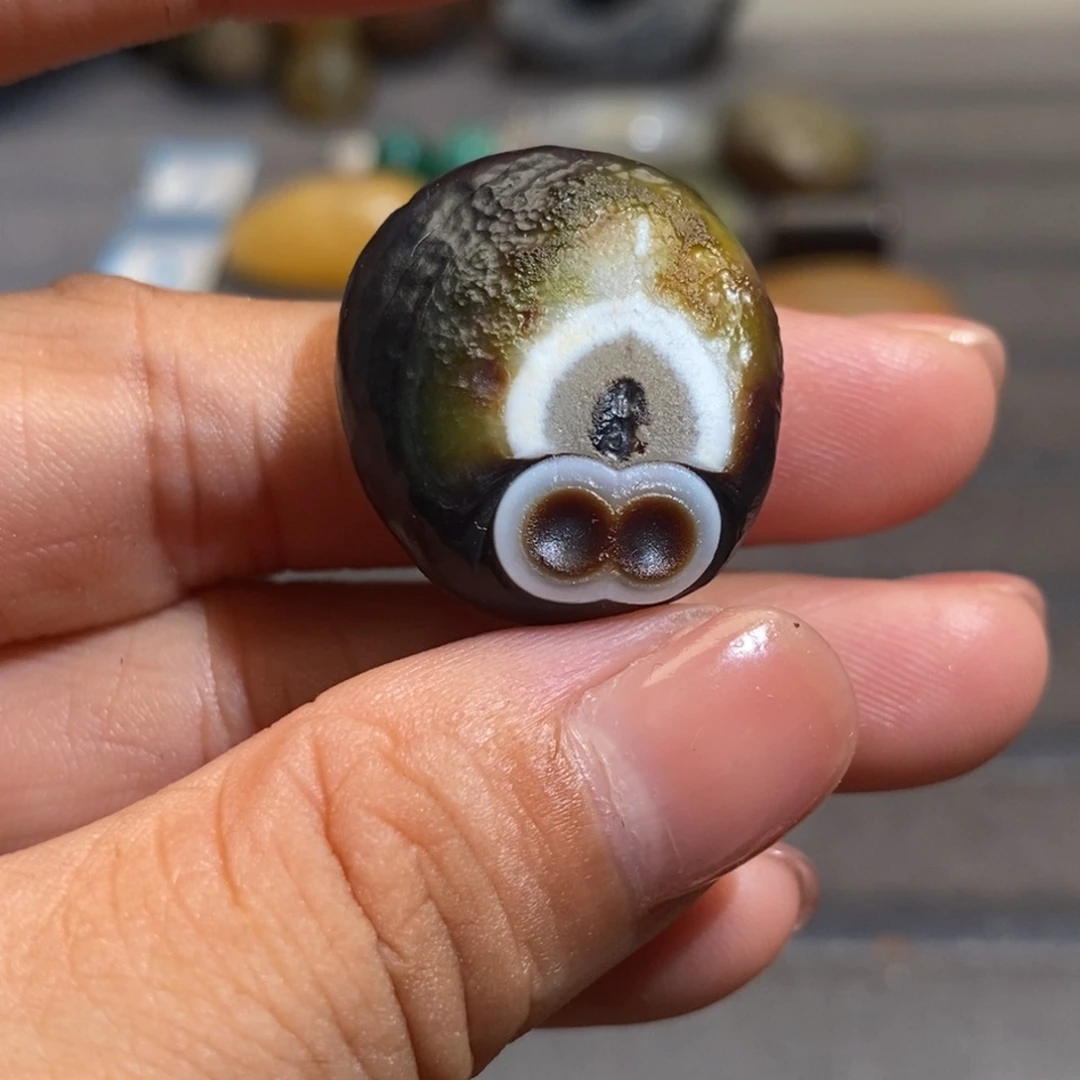 野***狼玛瑙/玉髓手链未镶嵌