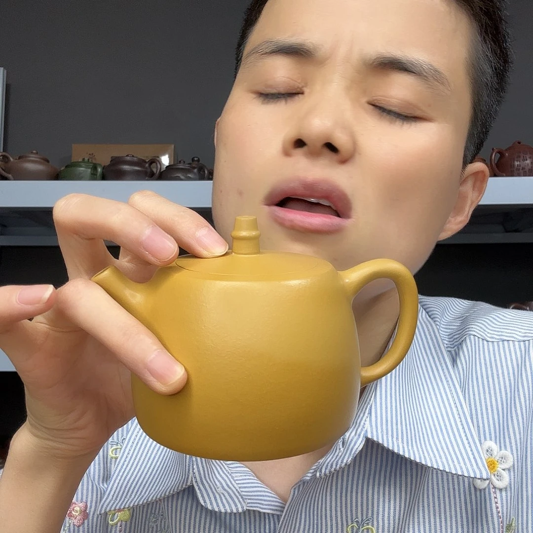 底槽青茶壶民间手艺人全手工制作