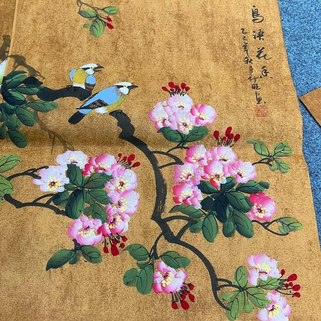 国画纯手绘作品图