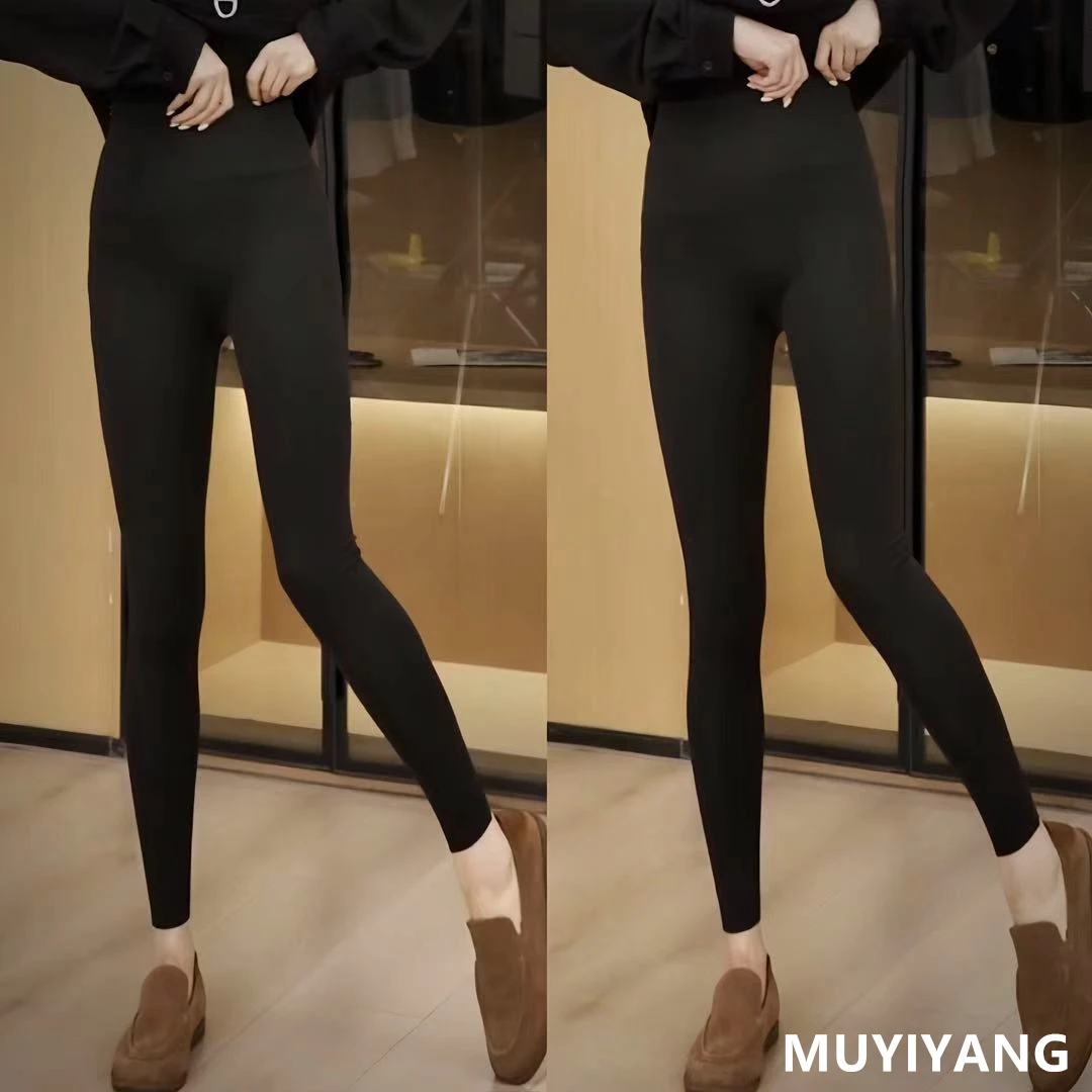 【加厚】秋冬季加绒加厚款收腹提臀保暖芭比裤 裤长88 25-535#